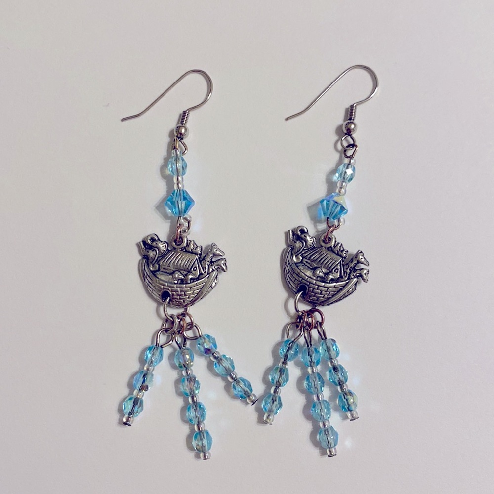 Handmade Noah’s Ark Earrings
